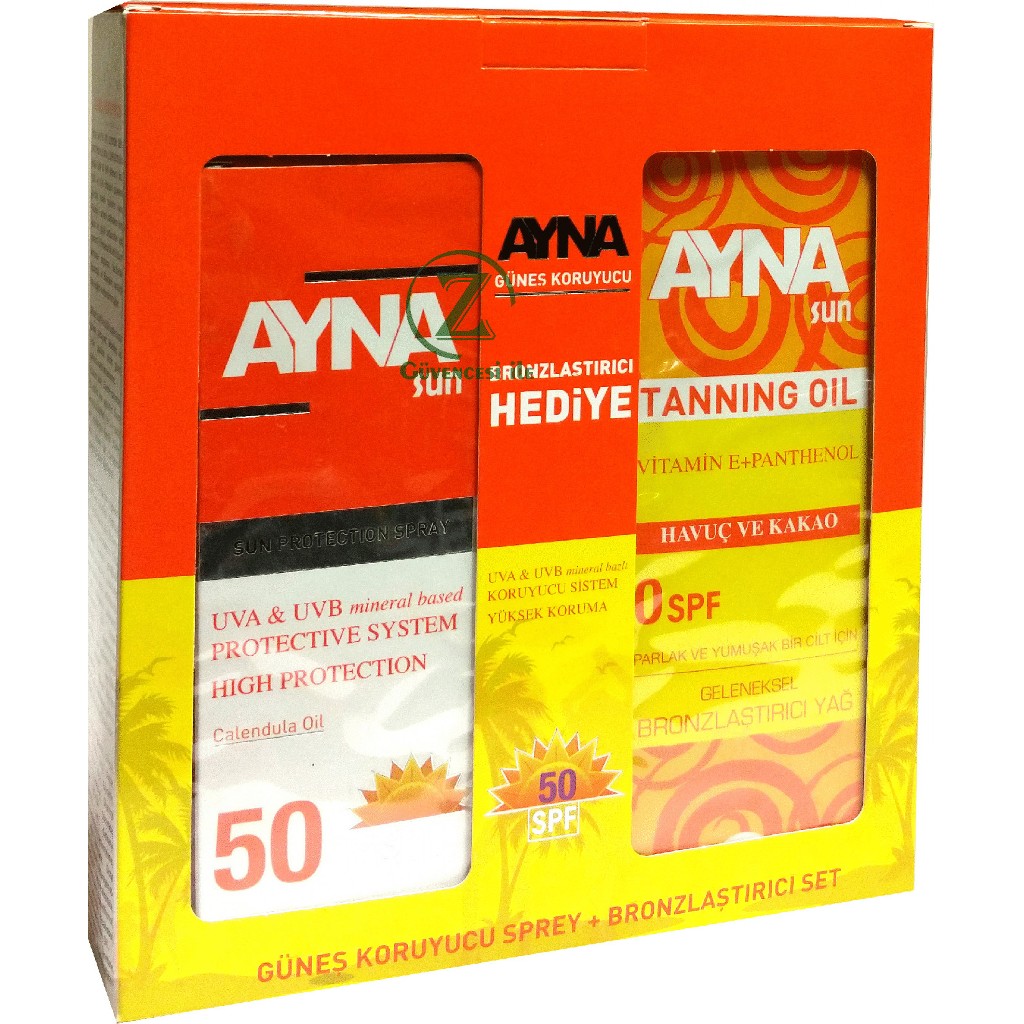 Ayna Sun Güneş Koruyucu 50SPF